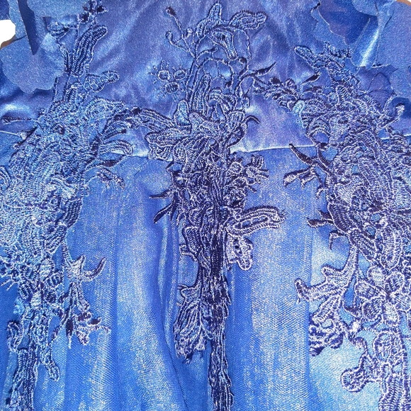 🩷HOST PICK!🩷 🆕️ Trish Scully Child Boutique Navy Formal Dress 6-12 Months - Picture 4 of 9